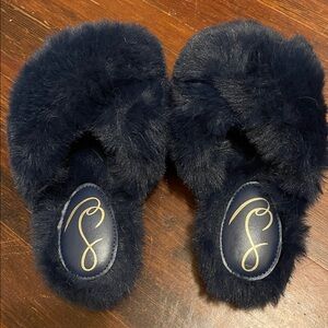 Sam Edelman Navy Blue Women's Slippers Size 5